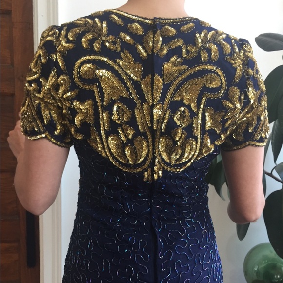 Vintage Sequins cocktail dress - Picture 2 of 7